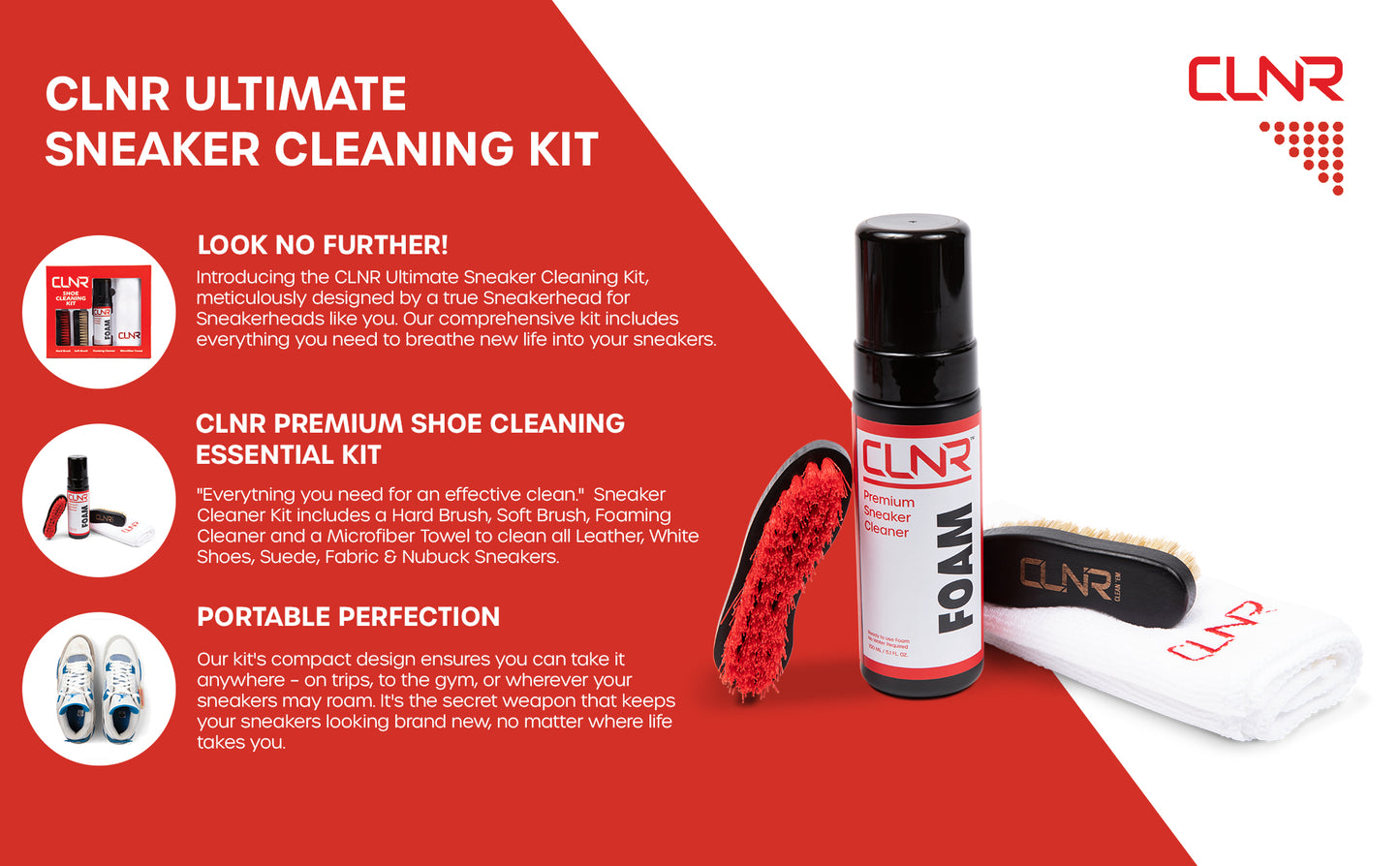 The Premium Shoe Cleaning Kit